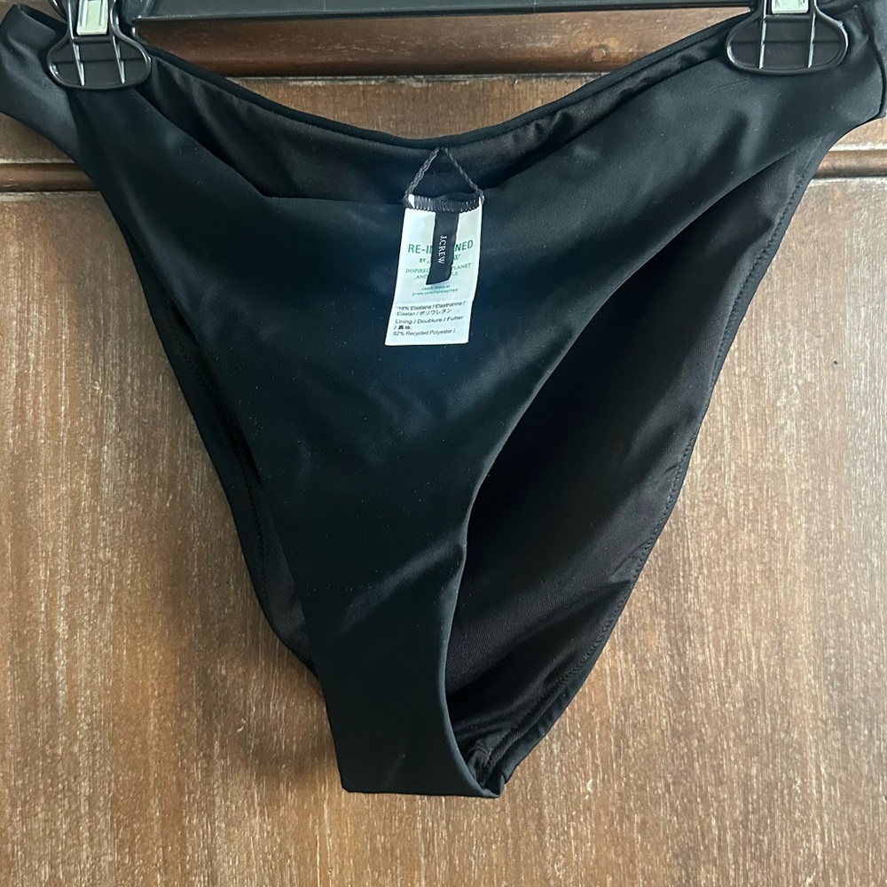J. Crew Black Bikini Bottom